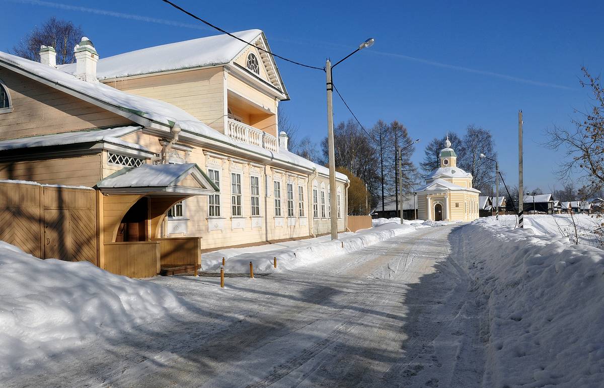 Зима в доме Римского-Корсакова