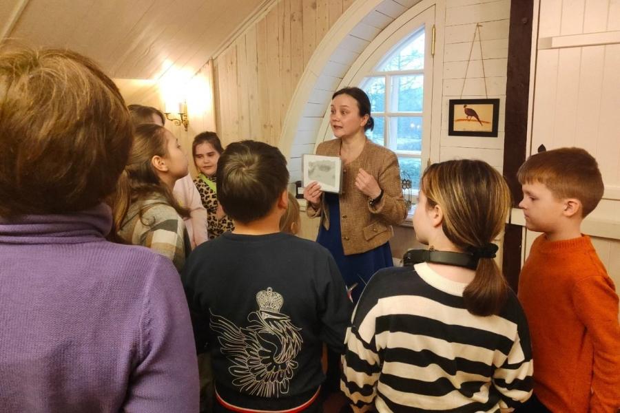 Зима в доме Римского-Корсакова