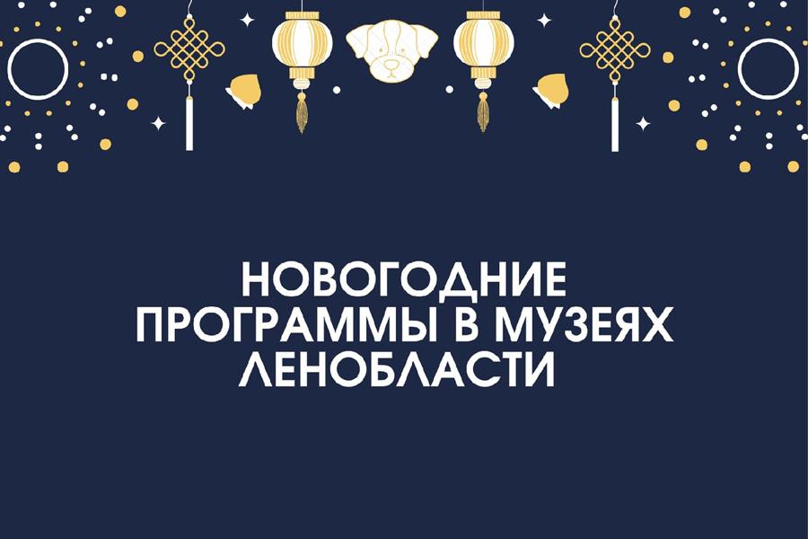 Новогодние программы в музеях Ленобласти